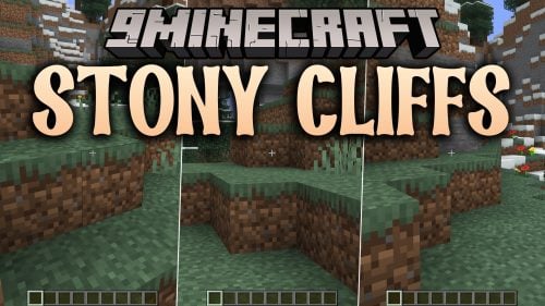 Stony Cliffs Are Cool 9minecraft Data Pack (26.2) - Natural Rock Faces Emerge