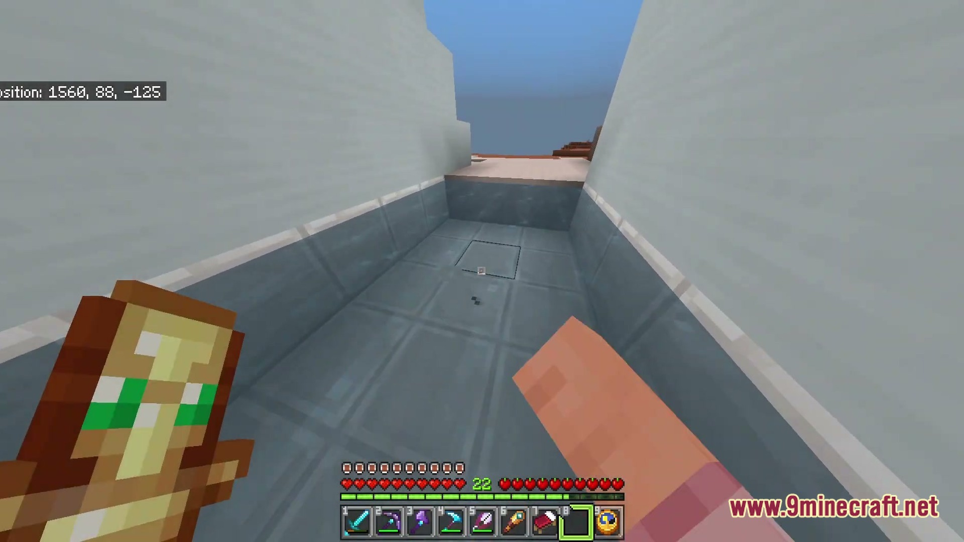 Submerged Infinite Structures Map Screenshot 2