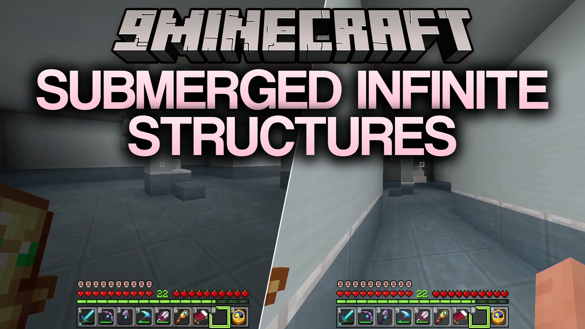 Submerged Infinite Structures Map