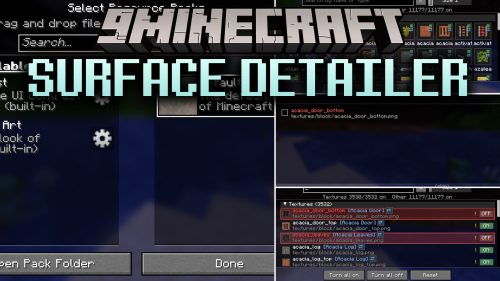 Surface Detailer Mod (26.2, 1.20.1) - Mix and Match Textures Without Editing