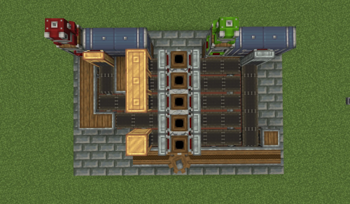 T5 Millstone Module for Frogports Schematic (1.21.x) - Efficient Five Row Millstone Processing