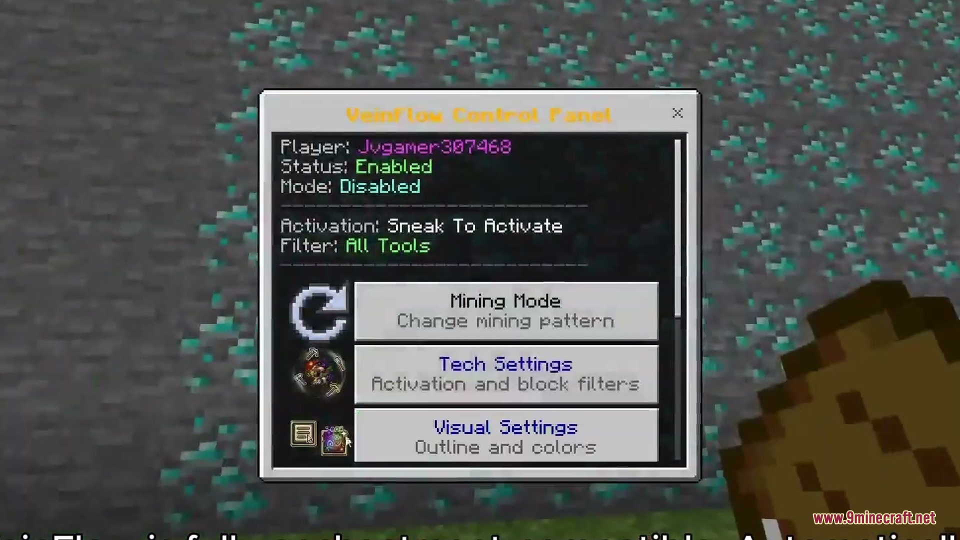 TC VeinGlow RGB Ultimate VeinMinerTreeCapitator Ore Excavation & 45+ Mining Modes Addon Screenshot 9 TC VeinGlow RGB Ultimate VeinMinerTreeCapitator Ore Excavation & 45+ Mining Modes Addon Screenshot 9