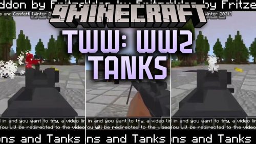 TWW WW2 Tanks Addon (1.21) - Drive Legendary War Tanks with Working Heavy