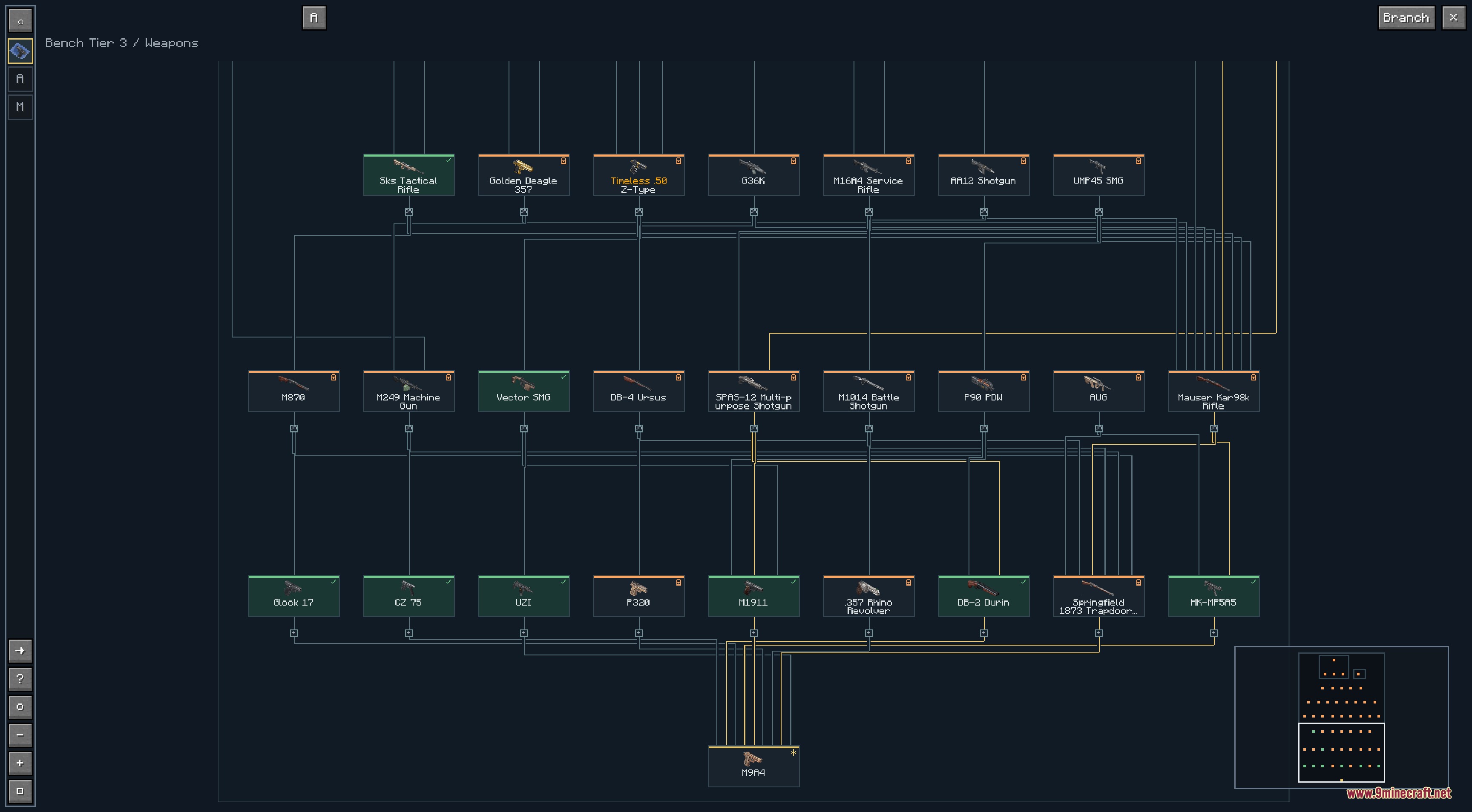 TaCZ Weapon Research & Blueprints Mod Screenshot 2