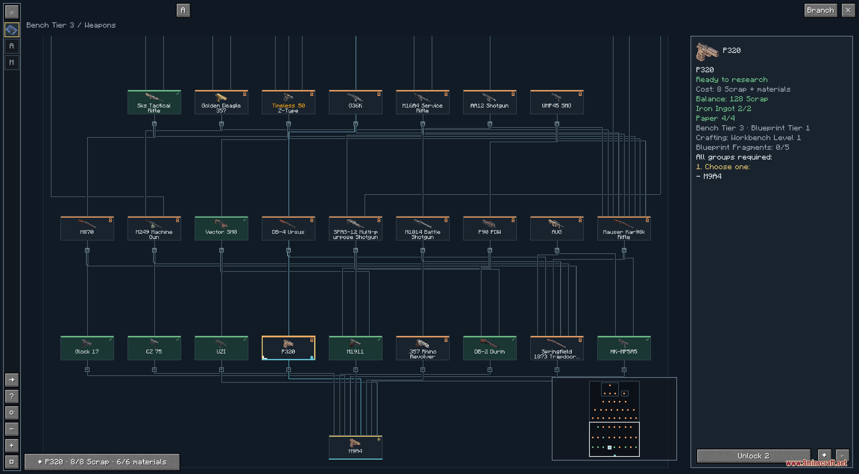 TaCZ Weapon Research & Blueprints Mod Screenshot 3