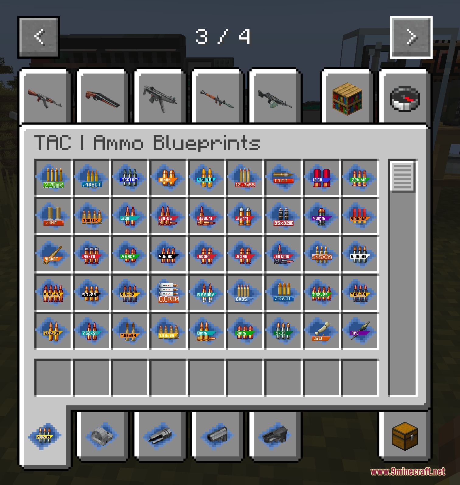TaCZ Weapon Research & Blueprints Mod Screenshot 5