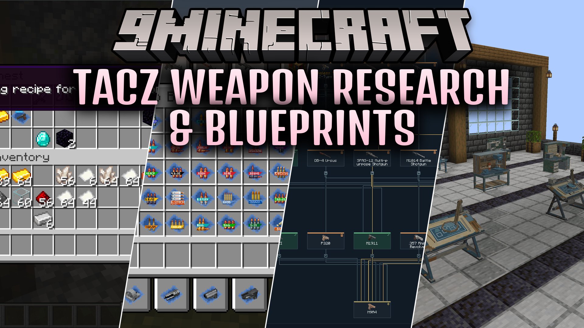 TaCZ Weapon Research & Blueprints Mod
