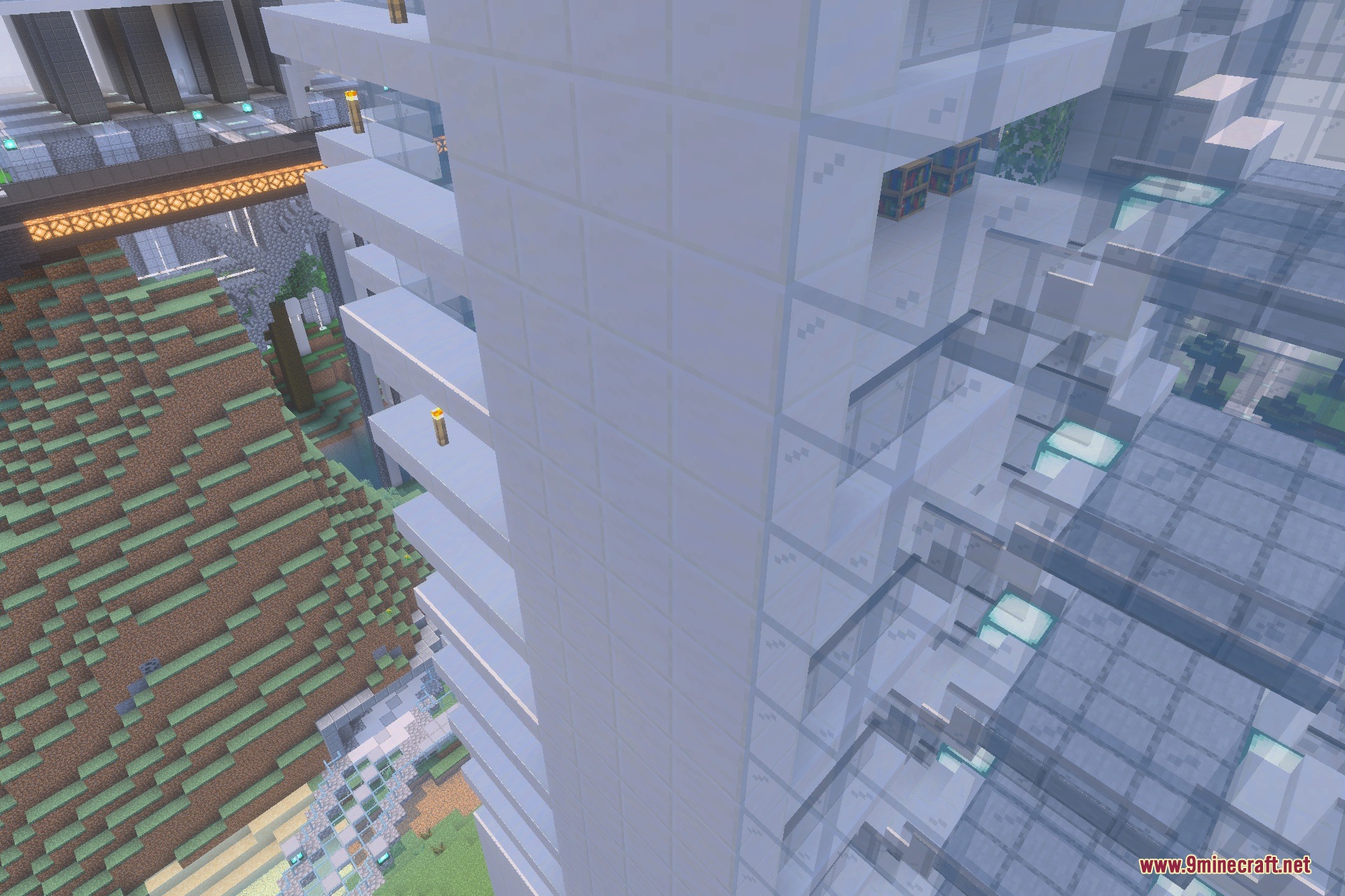 Tax' Future City Bedrock Port Map Screenshot 5