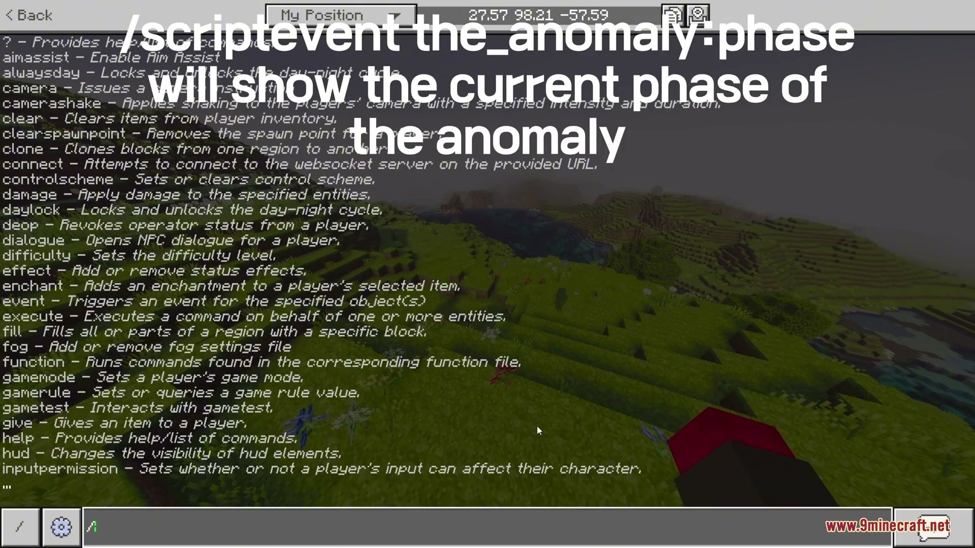 The Anomaly OFFICIAL Bedrock Port Addon Screenshot 5 The Anomaly OFFICIAL Bedrock Port Addon Screenshot 5
