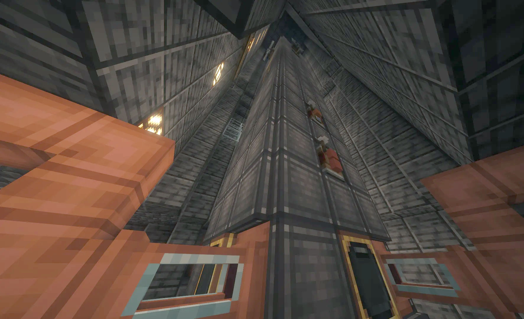 The Missile Schematic Screenshots 6 A massive dark missile stands tall inside a silo with copper piping around