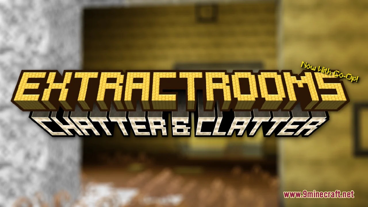 Threshold Drift Mod Screenshot 4 Title screen for the Extractrooms Chatter and Clatter update in Minecraft
