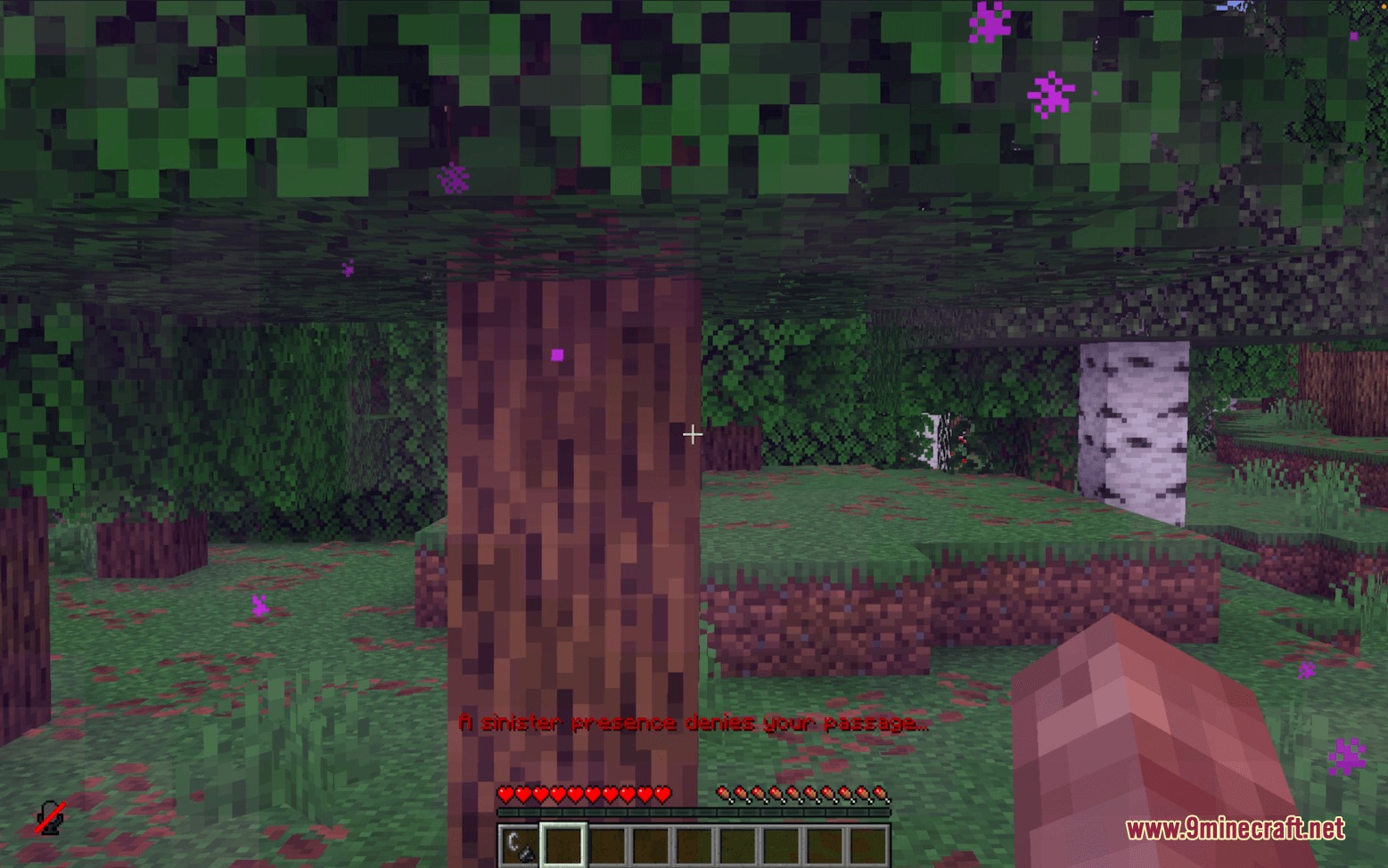 Threshold Protocol Mod Screenshot 2 Red text on screen says a sinister presence denies your passage