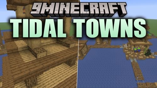 Tidal Towns 9minecraft Mod (26.2) - Trade with Floating Villages Across Deep Oceans