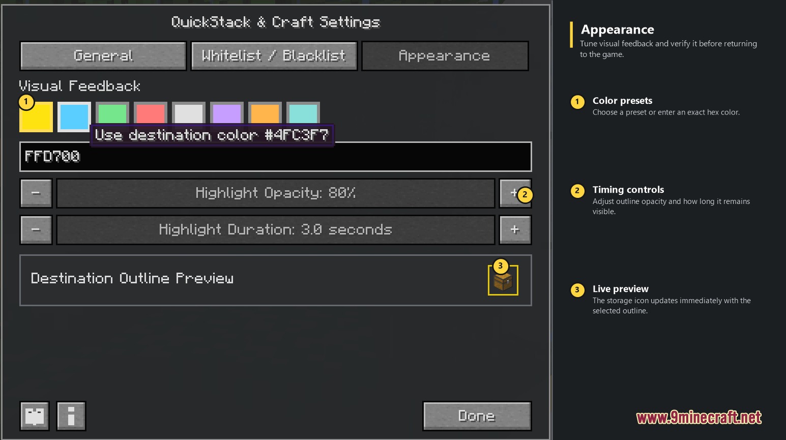 Tidy Storage Logistics Mod Screenshot 4 Tidy Storage Logistics Mod Screenshot 4