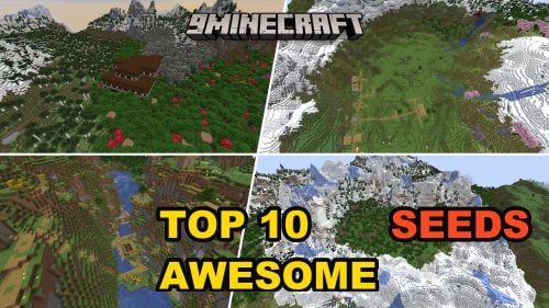 Top 10 Awesome New Seeds for Minecraft 26.2 - Java & Bedrock Edition