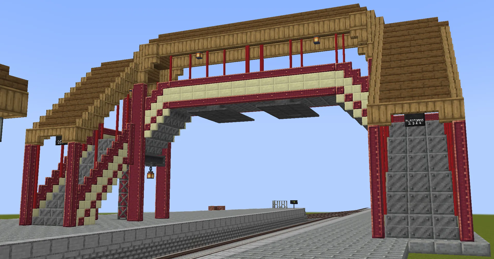 Train Station Footbridge Schematic Screenshots 1 Train Station Footbridge Schematic Screenshots 1