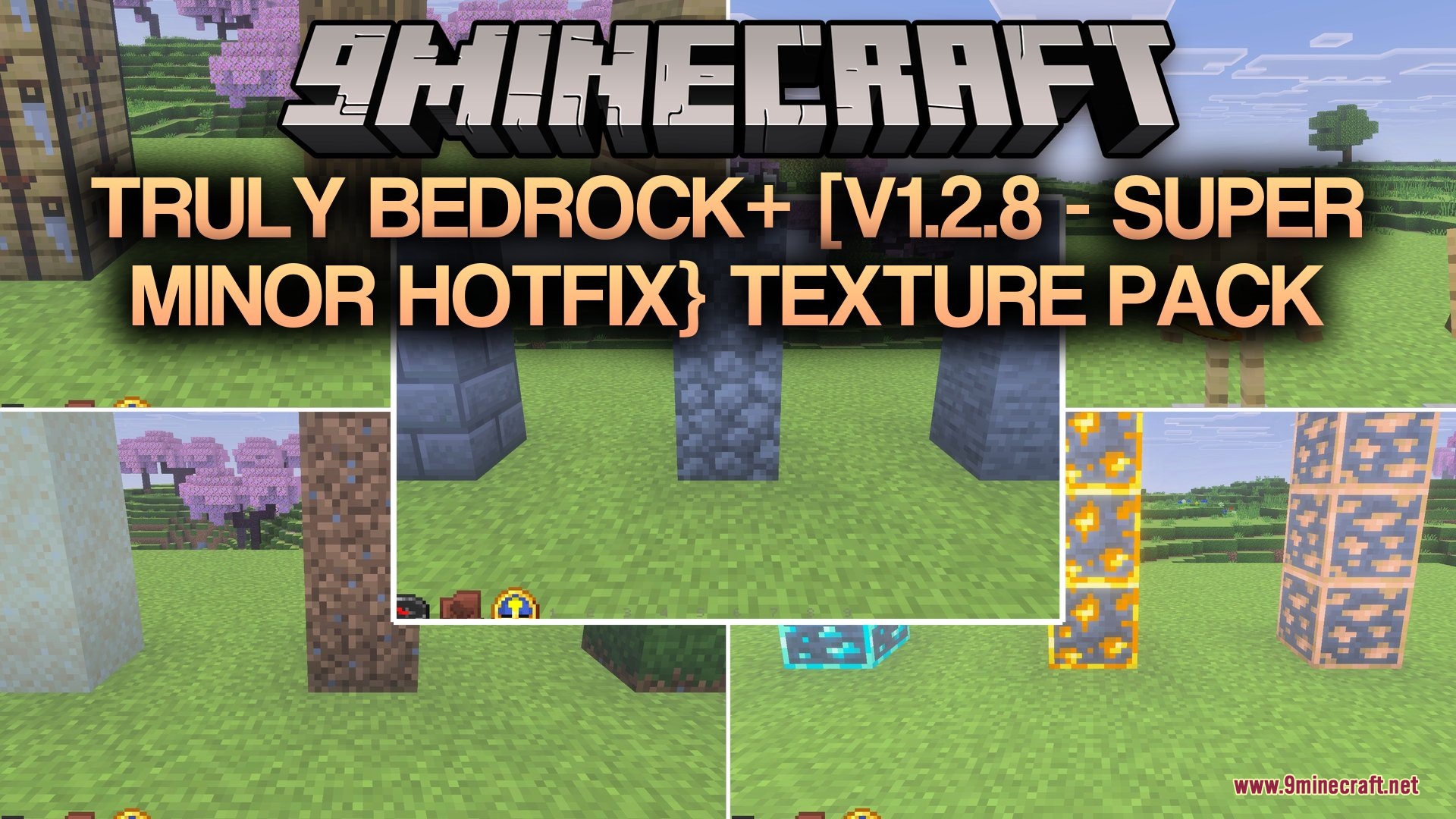 Truly Bedrock+ [v1.2.8 - SUPER MINOR Hotfix} Texture Pack