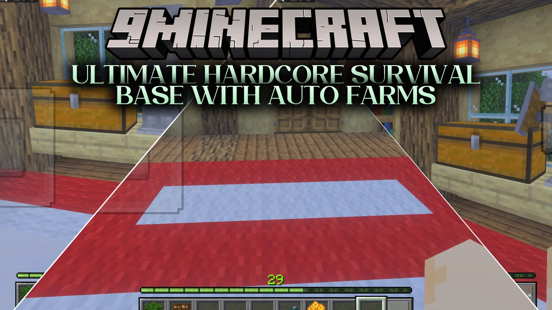 Ultimate Hardcore Survival Base with Auto Farms Map