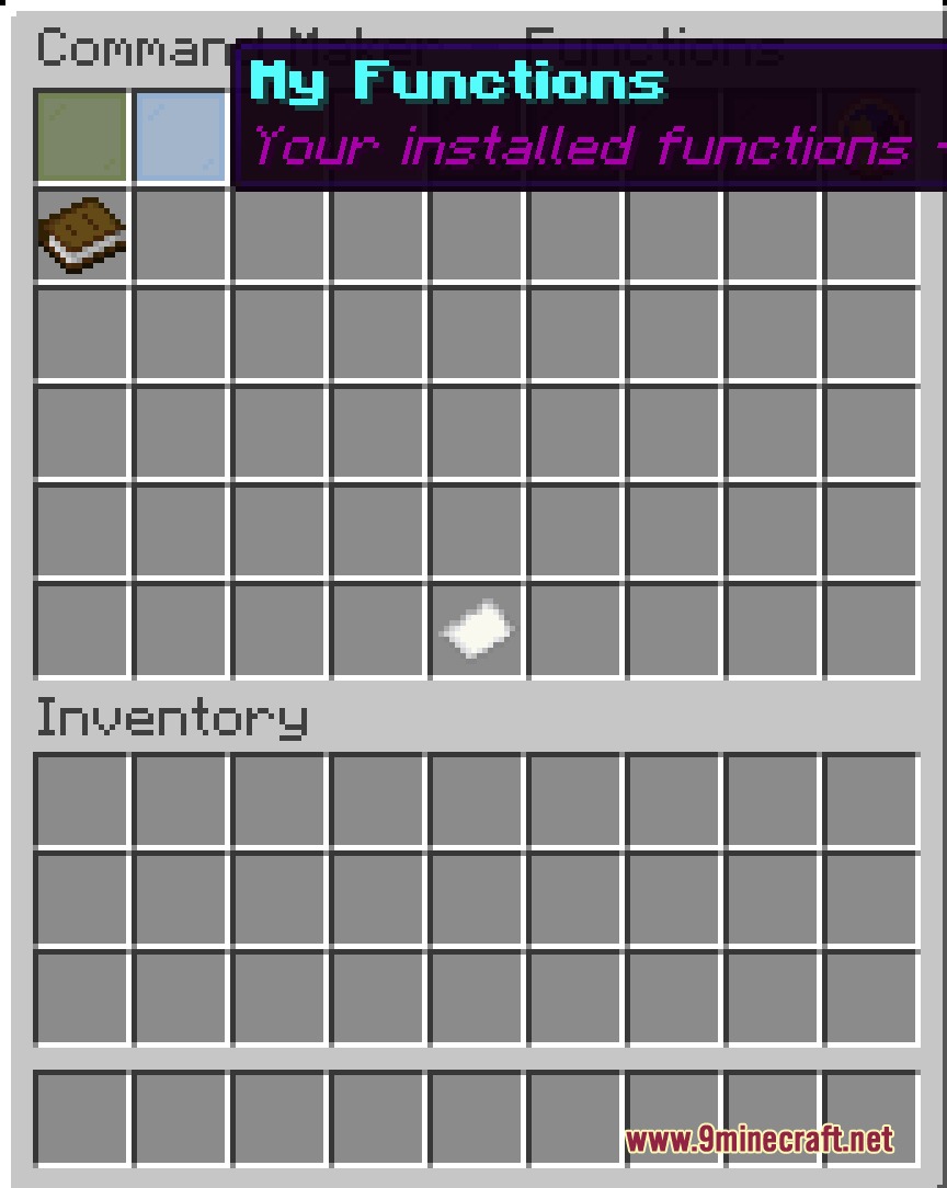 Universal Shortcut Interface Mod Screenshot 3 Universal Shortcut Interface Mod menu showing installed functions with a book and paper