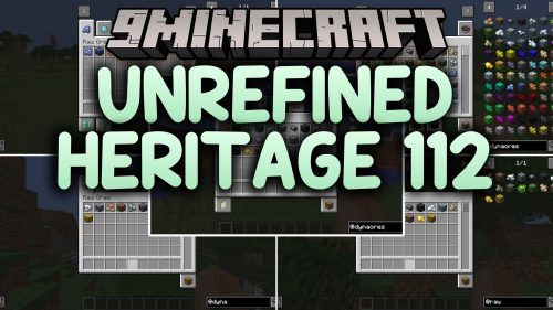 Unrefined Heritage 112 Mod (1.12.2) - Mine Modern Raw Ores in Classic Worlds