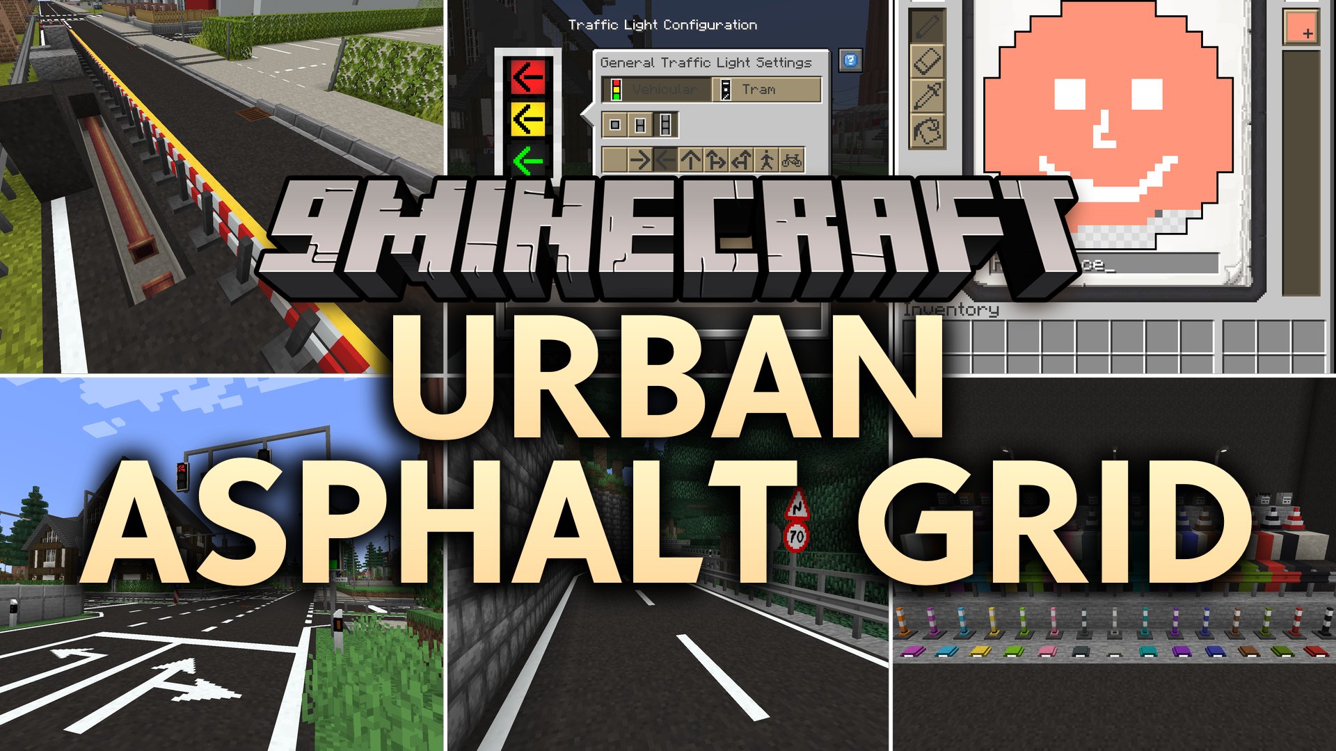 Urban Asphalt Grid Mod