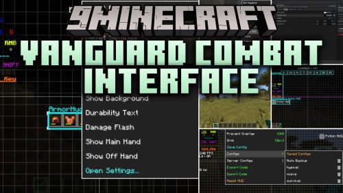 Vanguard Combat Interface Mod (26.2, 1.21.11) - Track Every Hit and Keystroke