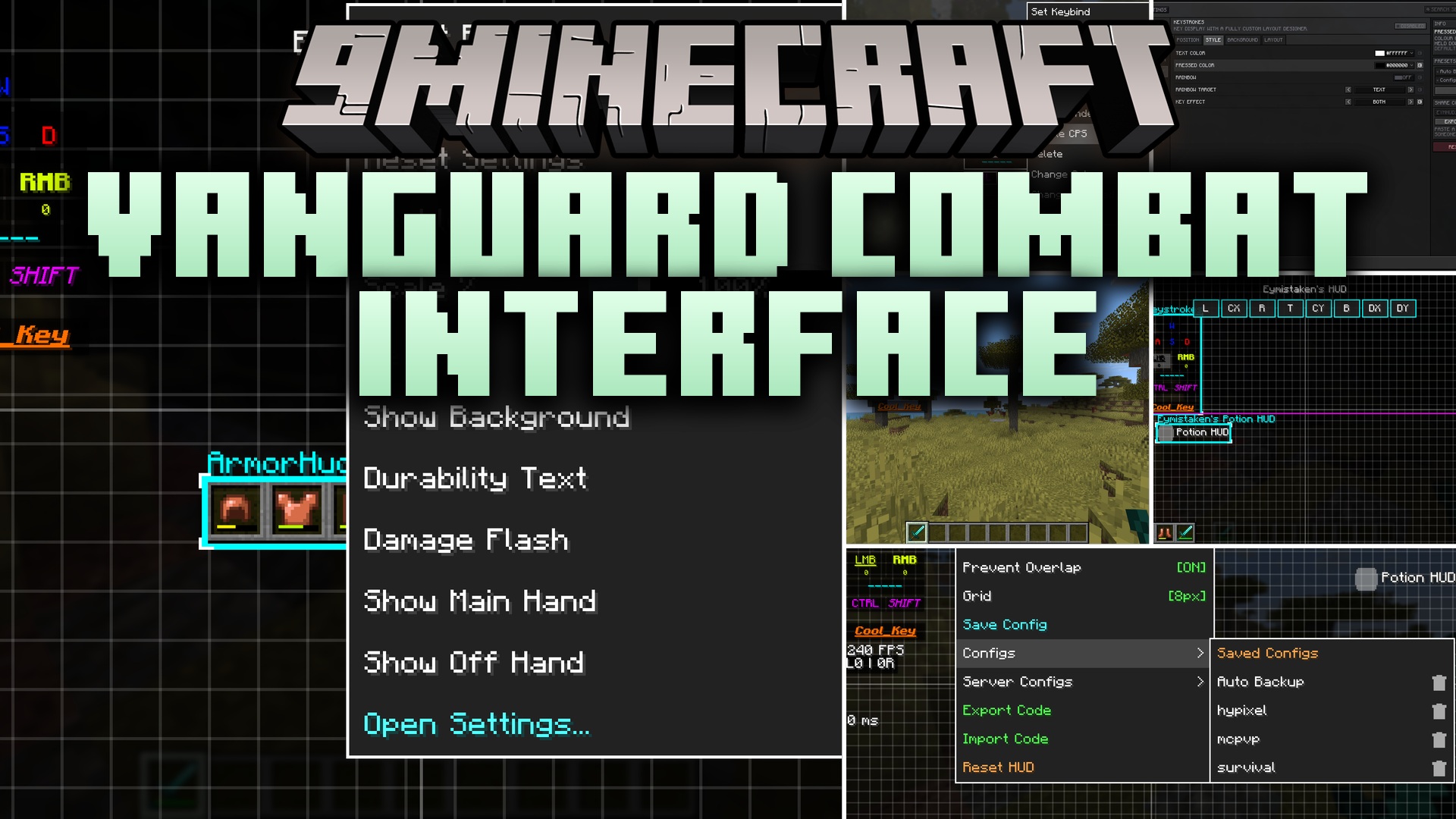 Vanguard Combat Interface Mod