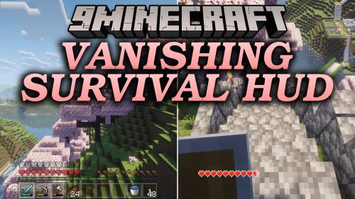 Vanishing Survival HUD Mod (26.2, 26.1.2) - Keep Your Screen Clean Until Danger
