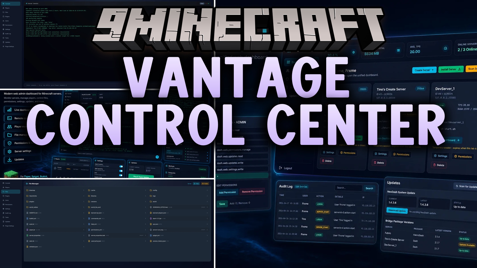 Vantage Control Center Mod