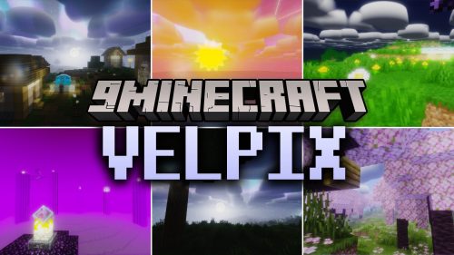 Velpix Shaders (26.2, 1.20.1) - Stylized Shadows and Soft Bloom Effects