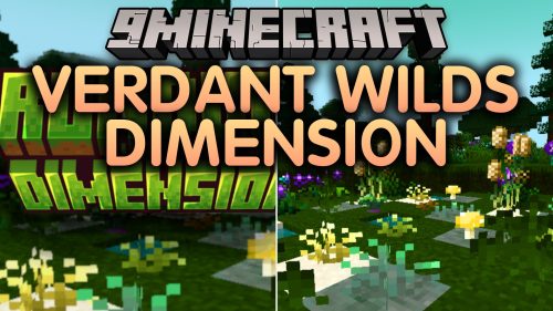 Verdant Wilds Dimension Mod (1.21.8, 1.21.1) - Survive a Lush Realm Packed
