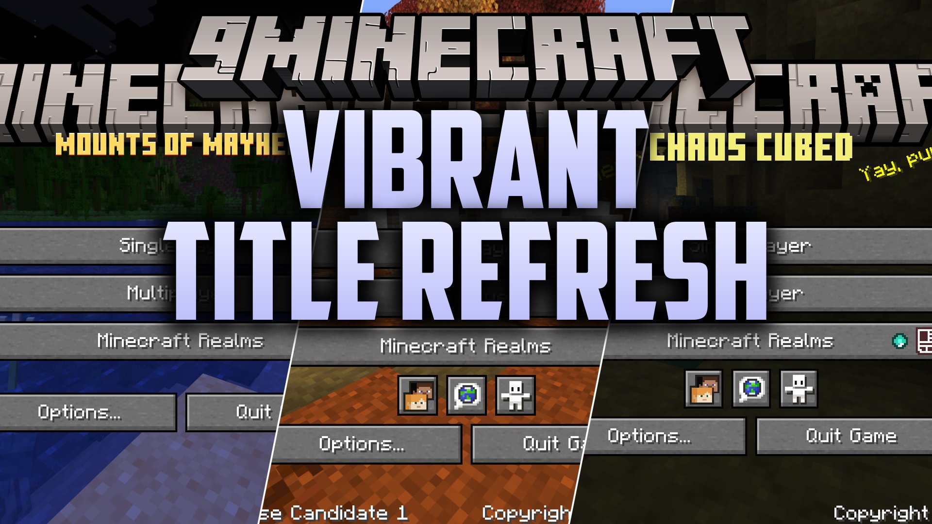 Vibrant Title Refresh Resource Pack