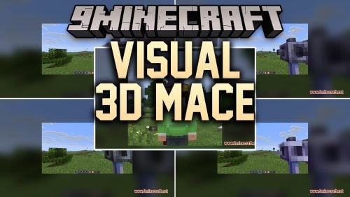 Visual 3D Mace Resource Pack (26.2, 1.21.11) - Heavy Combat Weapons