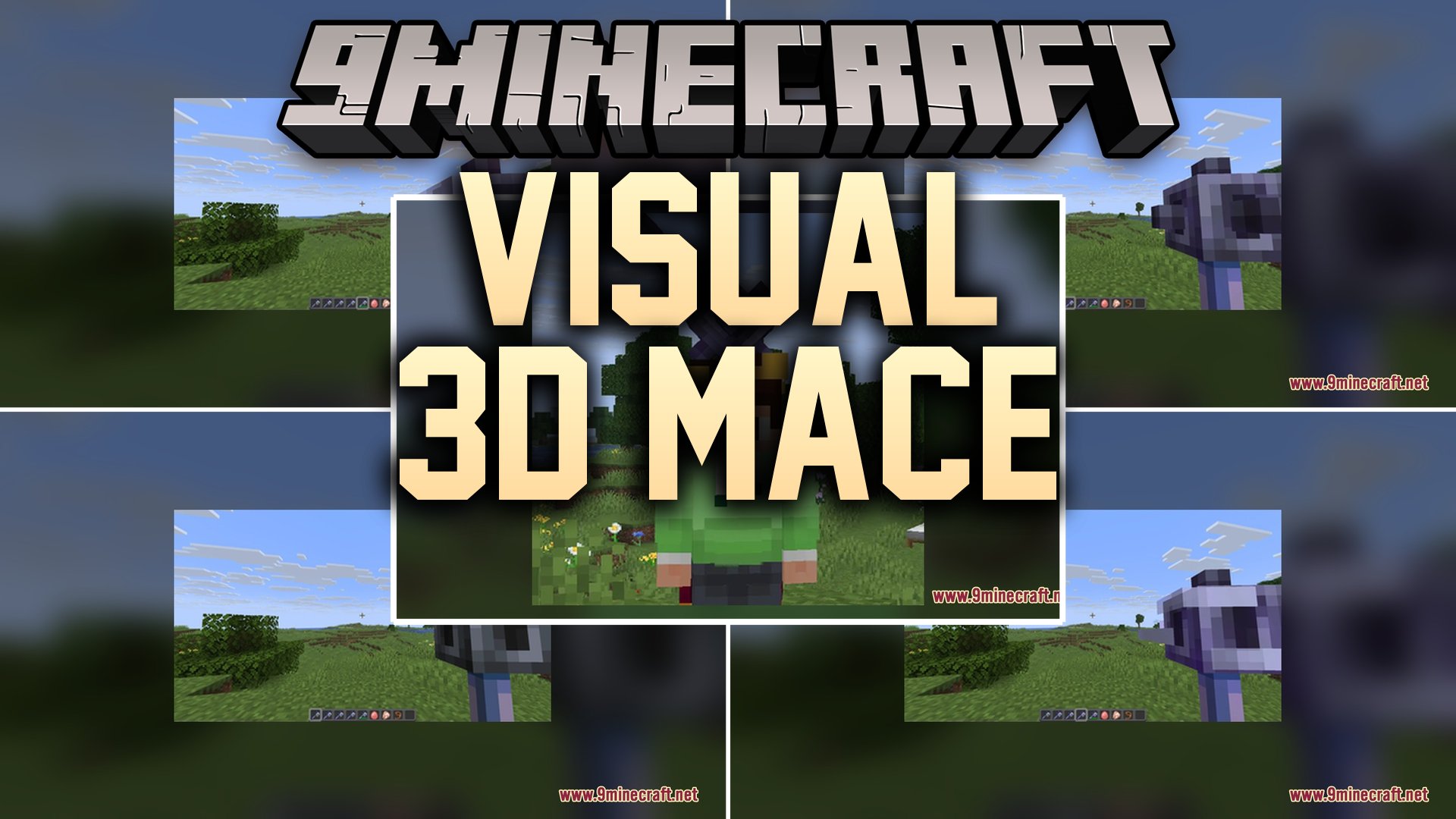 Visual 3D Mace Resource Pack