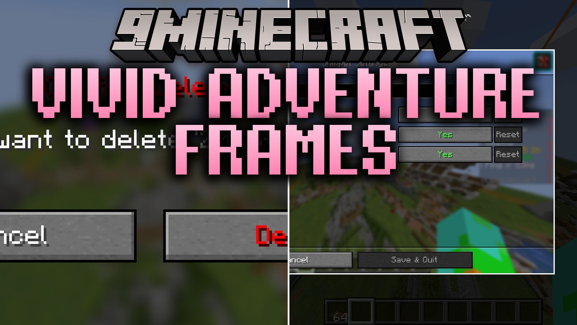 Vivid Adventure Frames Mod