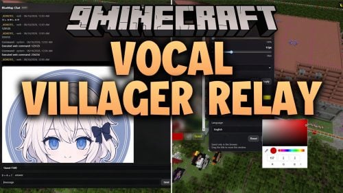 Vocal Villager Relay Mod (26.2, 1.20.1) - Chat with Server Friends