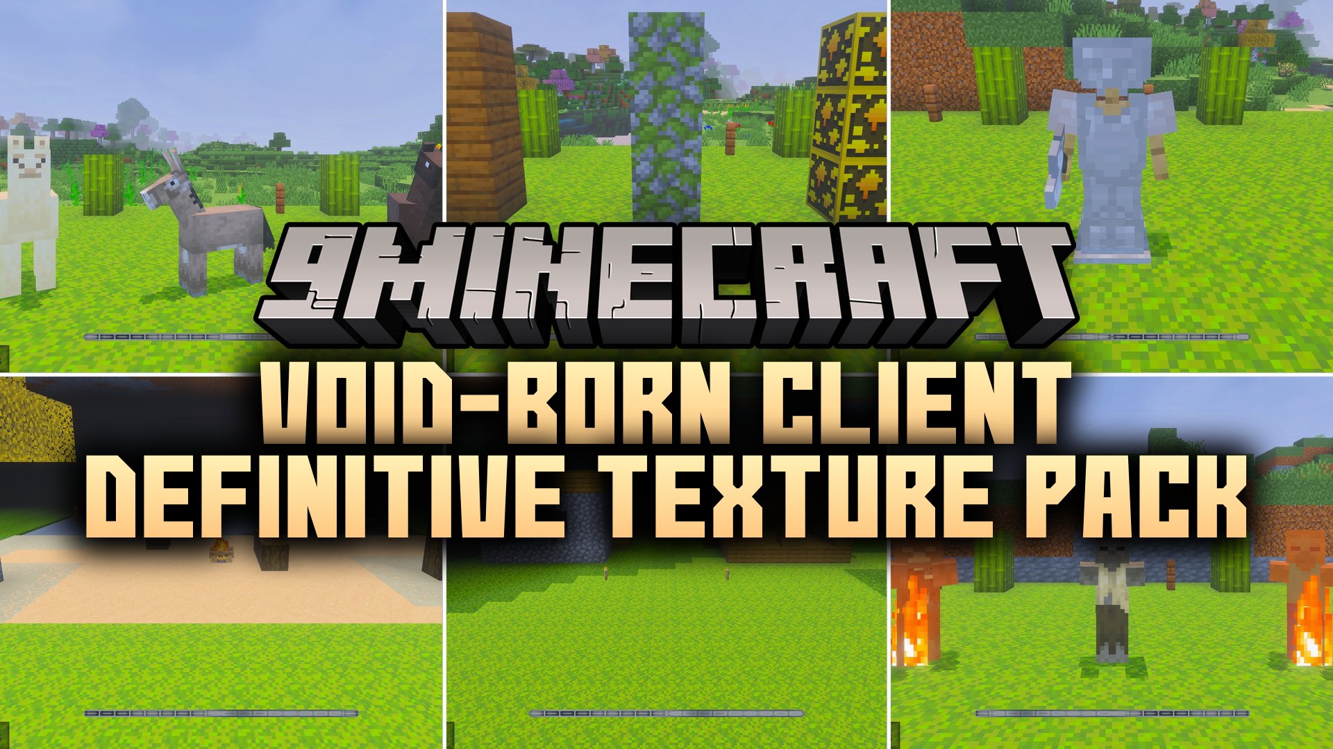 Void-Born Client Definitive Texture Pack (26.x) – Custom HUD Stats and FPS