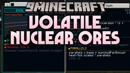 Volatile Nuclear Ores Mod (1.20.1) - Build and Manage Custom Nuclear Power