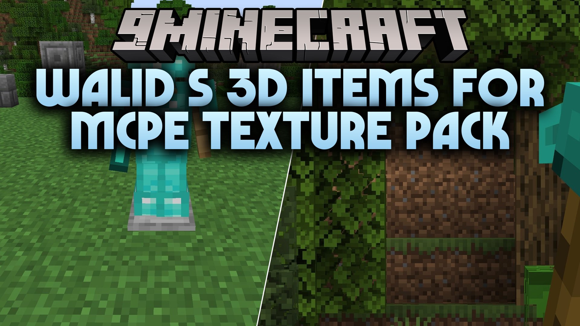 Walid S 3d Items for Mcpe Texture Pack
