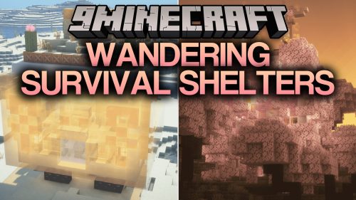 Wandering Survival Shelters Mod (26.2, 1.21.11) - Rest in Ready-Made Bases