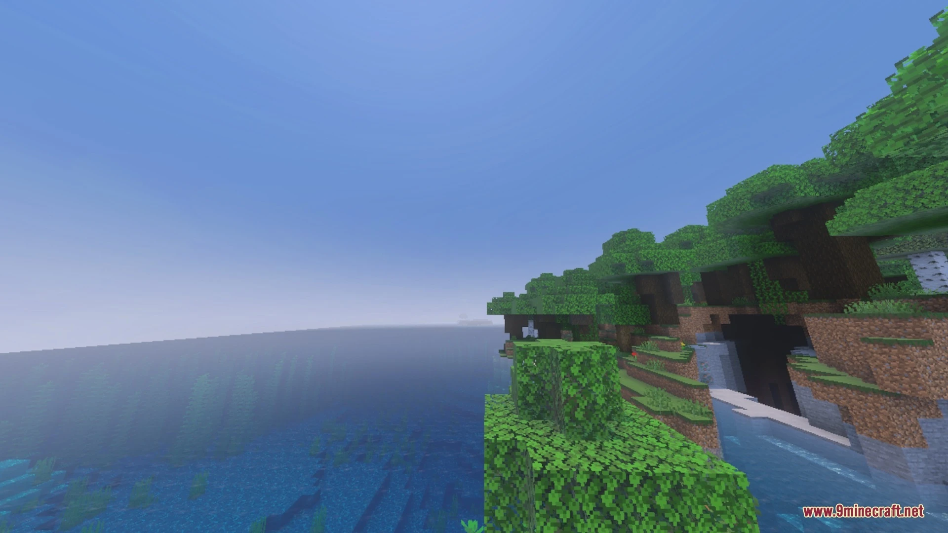 Water+ 1.1.1 – Clear Water Texture Pack Shader (26.x) — screenshot 2