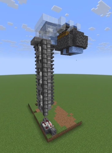 Water Bucket Farm 1 Module Schematic (1.21.x) - Automated Water Bucket Production System