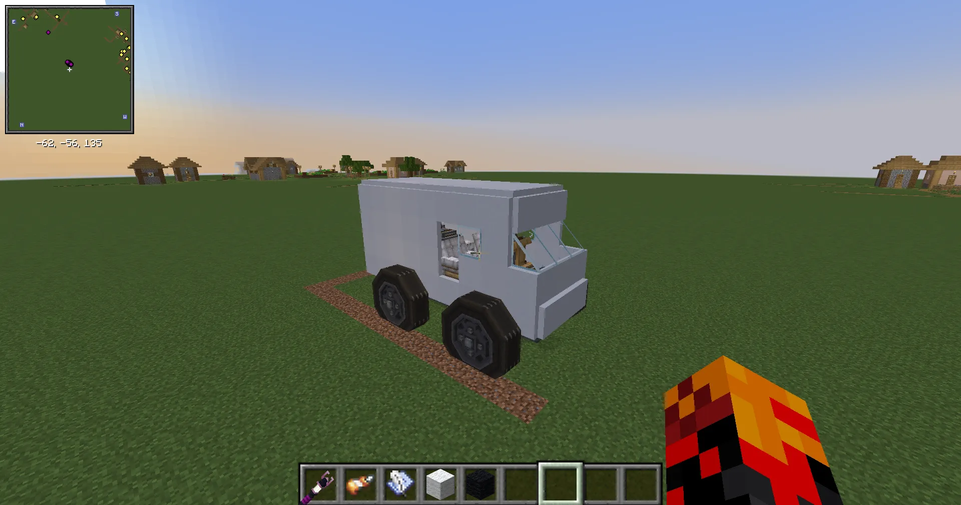 White Car Survival Friendly Schematic Thumbnail