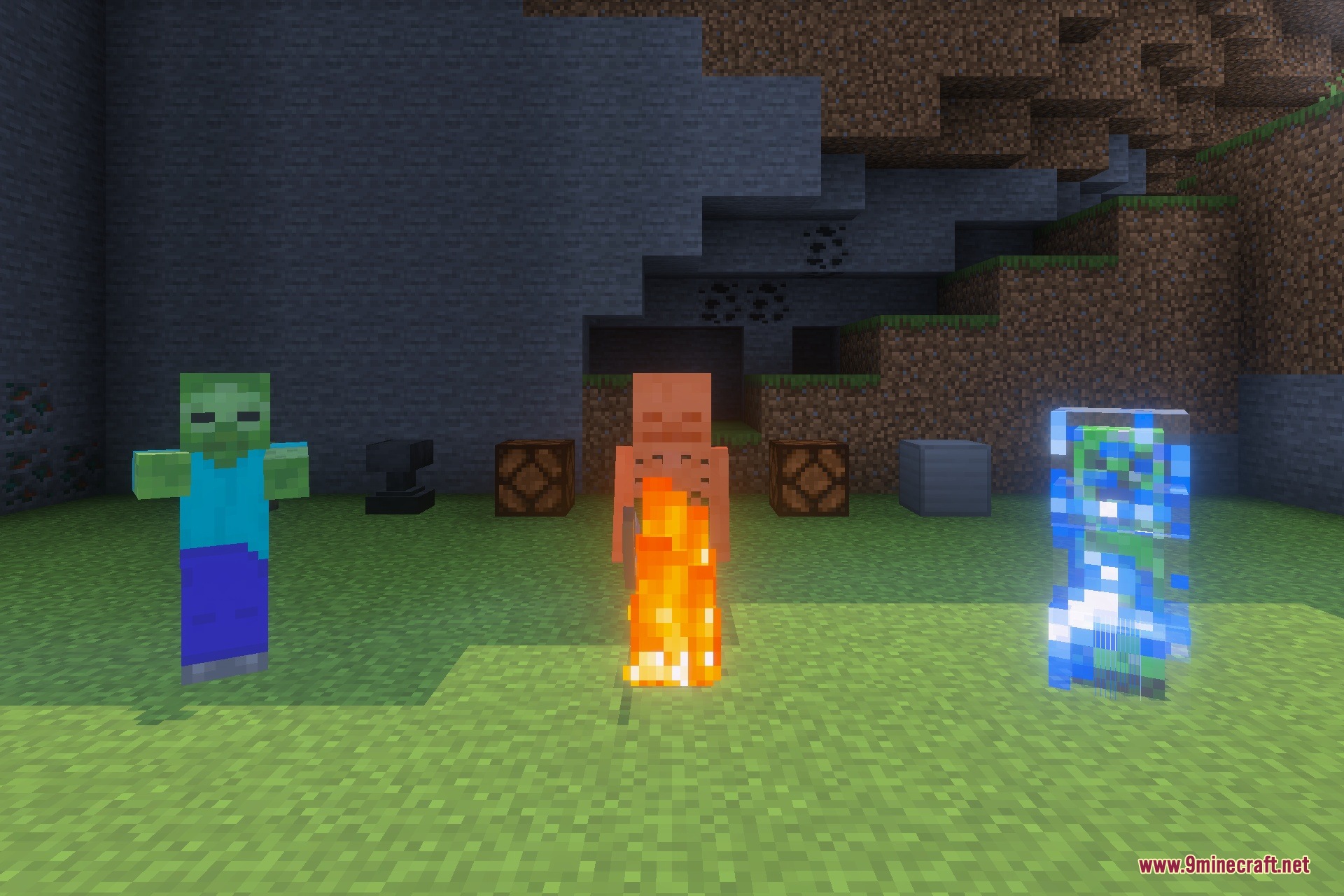 White Outline & Full Grass Texture Pack Screenshot 2