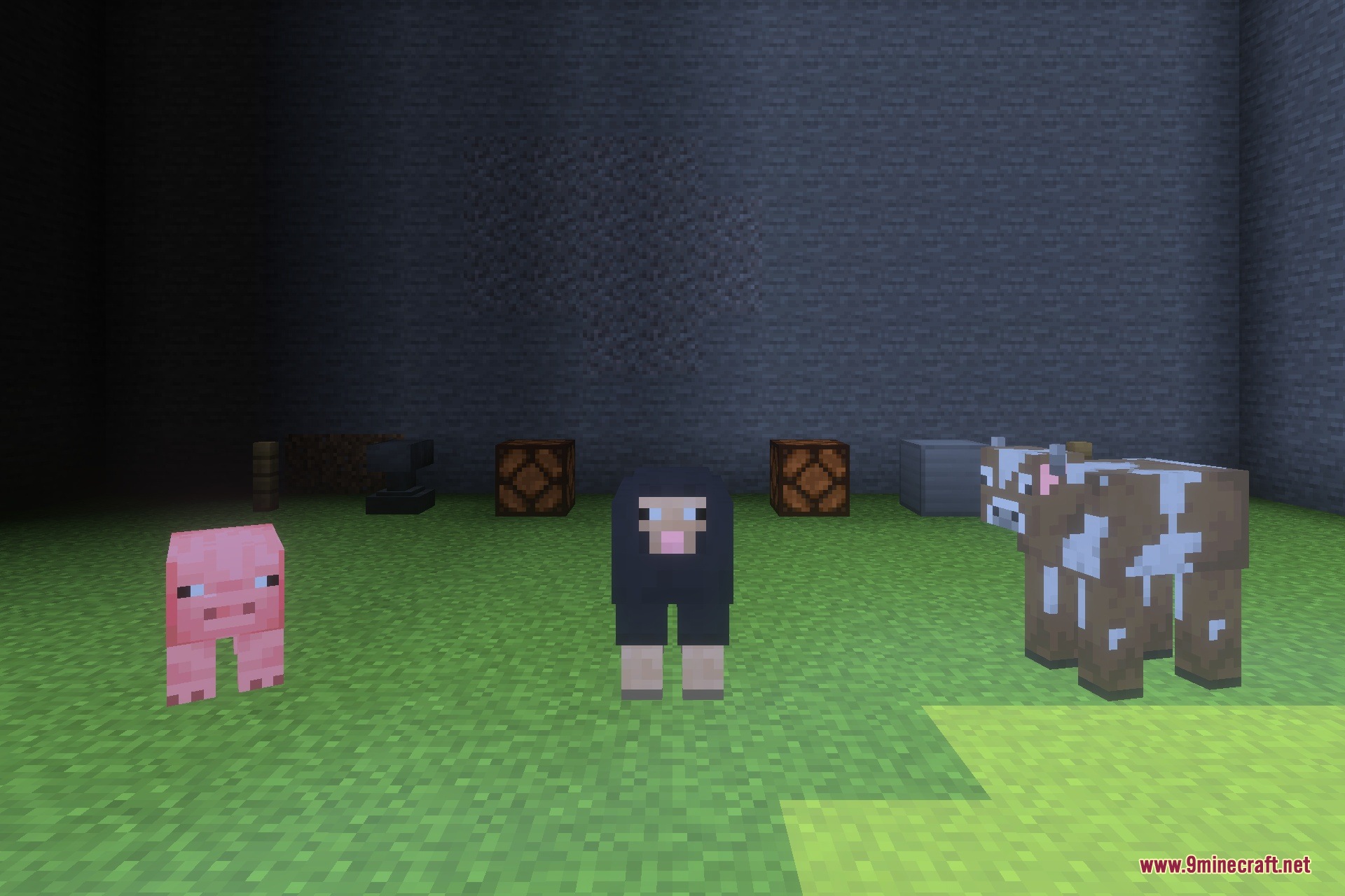 White Outline & Full Grass Texture Pack Screenshot 3