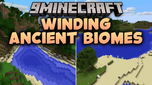Winding Ancient Biomes Mod (1.12.2) – Sail Boats Through Retro Landscapes