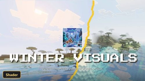 title card over a vibrant tropical island scene with clear water