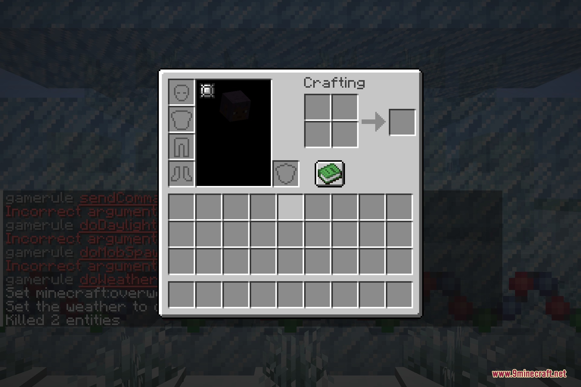 The Winterly creative inventory tab with every block, tool and cosmetic the mod adds