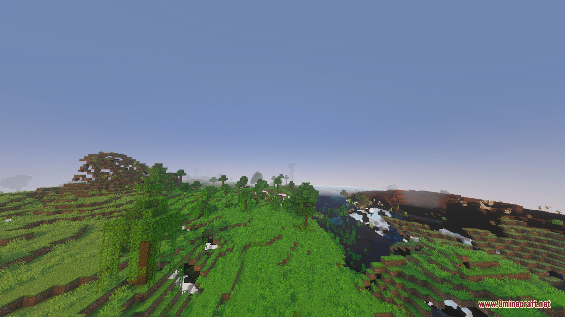 X-ray+better Shader Screenshot 9 Xray shader making common blocks invisible to reveal hidden ores in Minecraft
