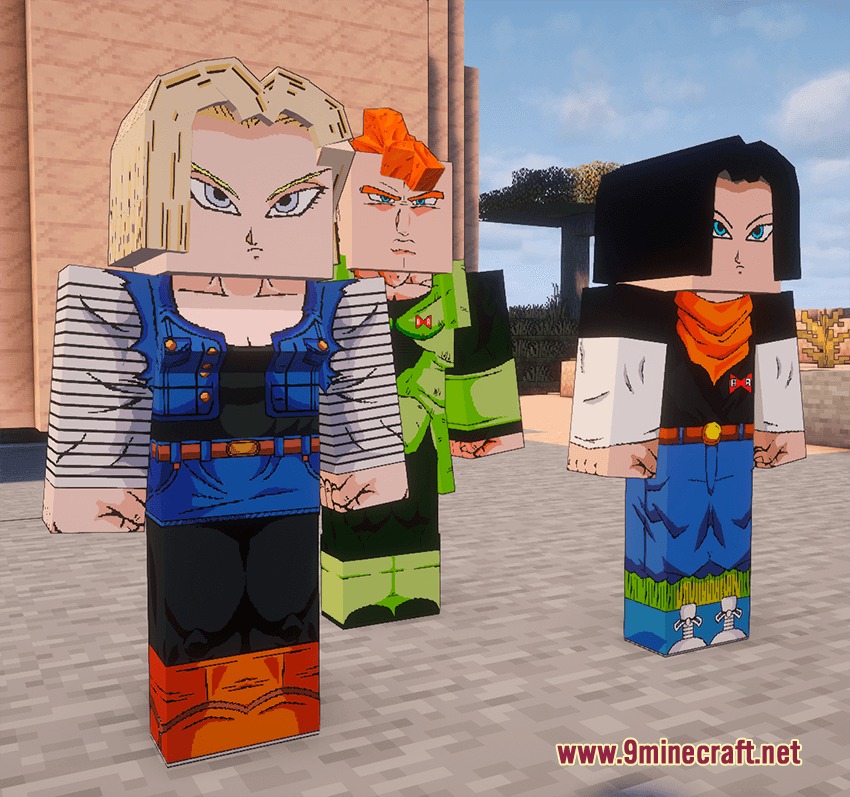 Zenith Saiyan Clarity Resource Pack adds high definition textures for android characters